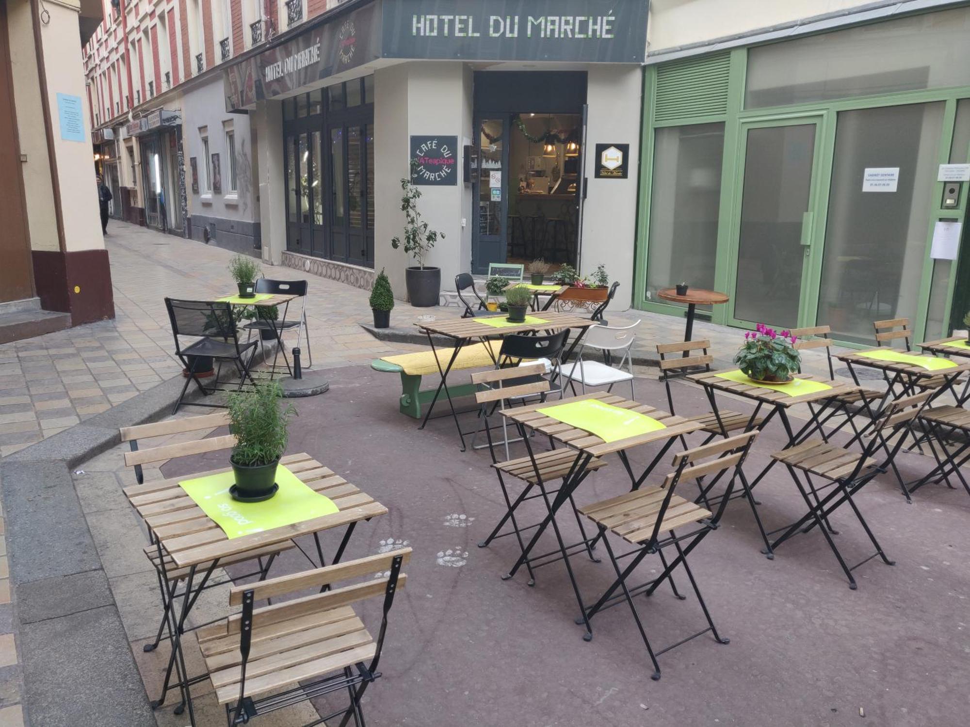 Hotel Du Marche Párizs Kültér fotó